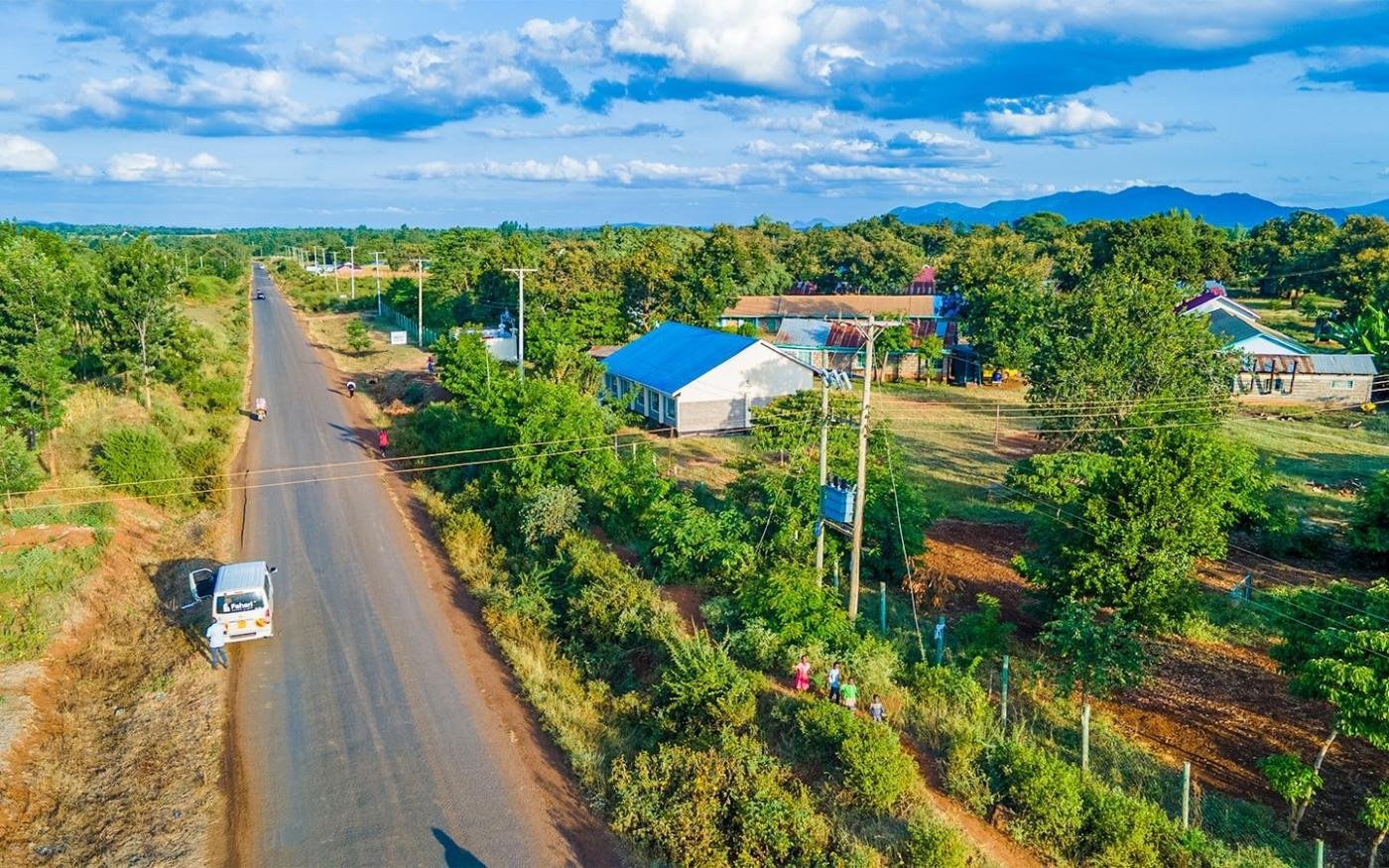 A Fahari Homes project with demarcated plots