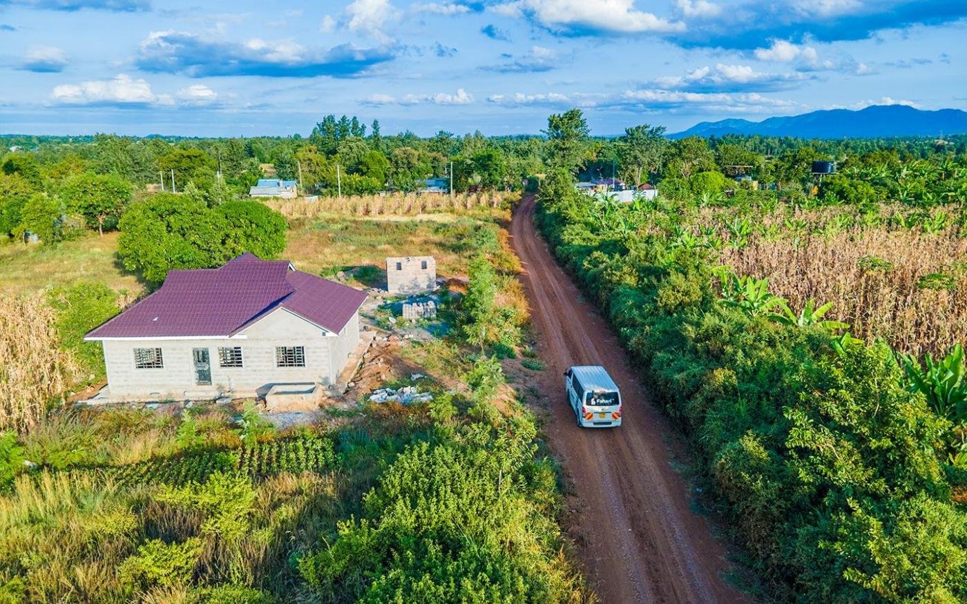 A Fahari Homes plot project in Kenya