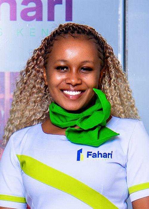 Hilda Nyaguthii Kinyua, Office Administrator at Fahari Homes Kenya